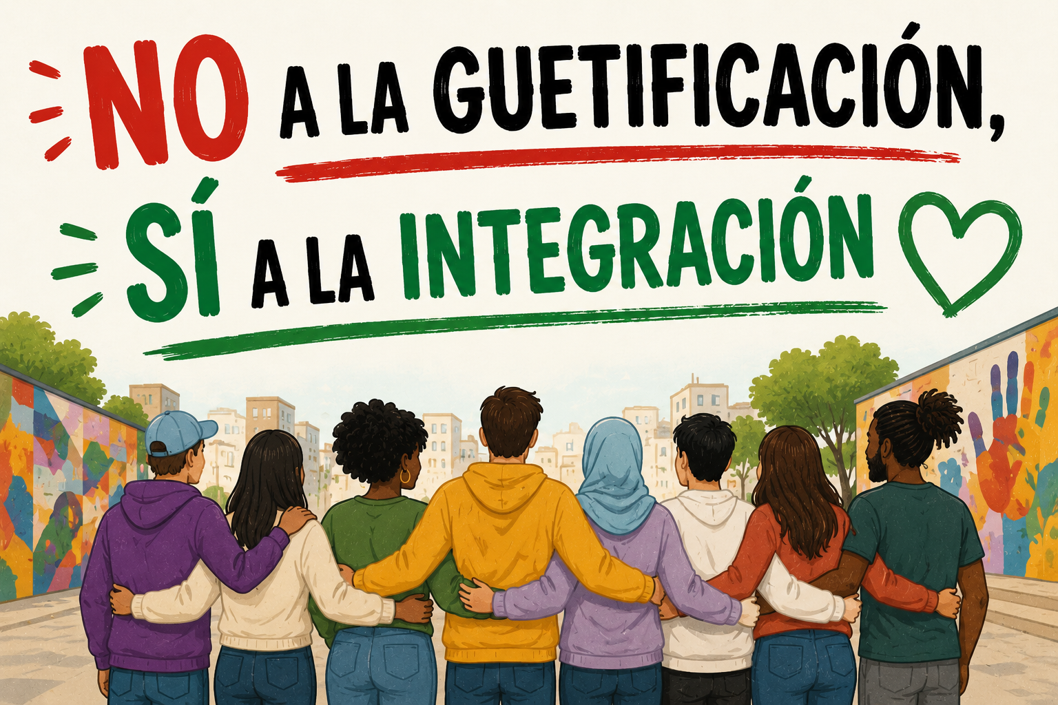 Denunciamos un ataque contra la convivencia y la integración de nuestro alumnado